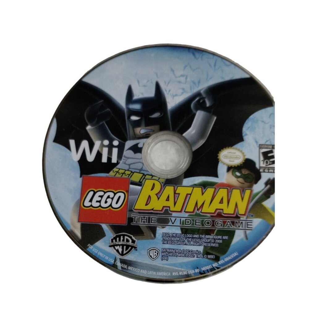 Lego Batman The Videogame For Nintendo Wii‎ Disc Only
